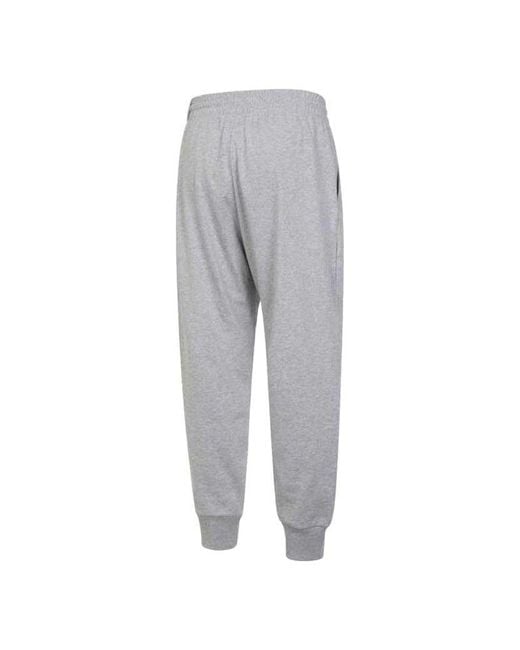 Adidas Gray Essentials Single Jersey Tapered Cuff Pants for men