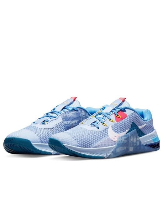 Nike Blue Metcon 7 Amp 'Light Marine' for men