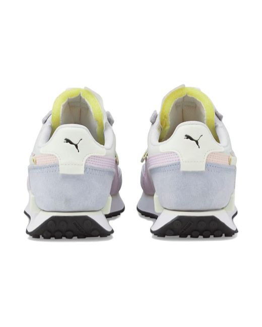 PUMA White Future Rider Displaced for men