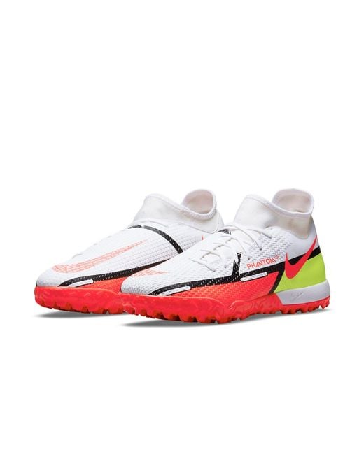 Nike White Phantom Gt2 Academy Df Tf for men