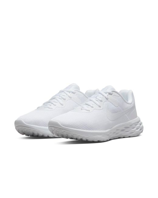 Nike White (Wmns) Revolution 6 Next Nature 'Triple'