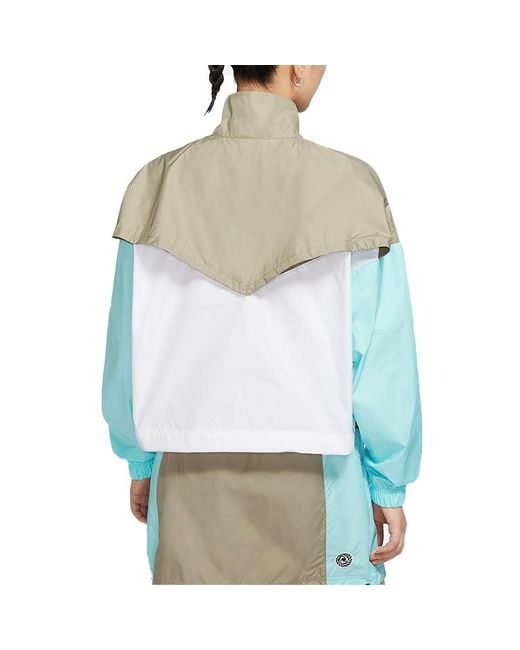 Nike Blue (Wmns) Sportswear Woven Anorak