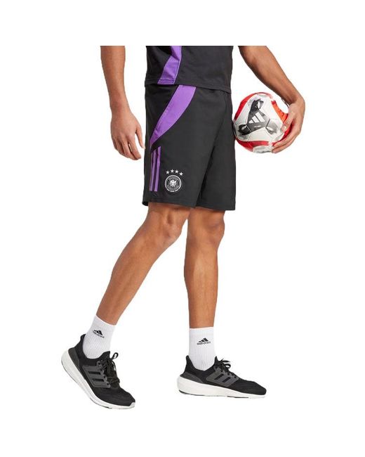 Adidas Gray Germany Tiro 24 Competition Downtime Shorts Asia Sizing for men