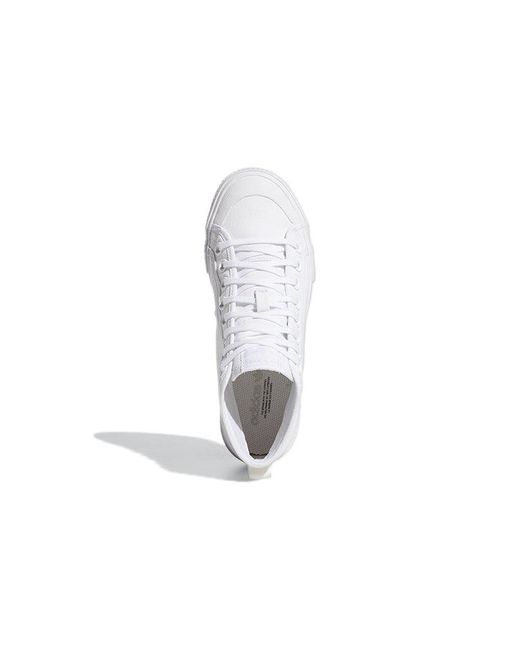 Adidas White (Wmns) Nizza Trek Gum'