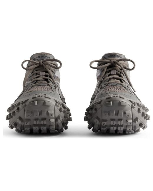 Balenciaga Gray Bouncer Sneakers Mesh And Nylon' for men