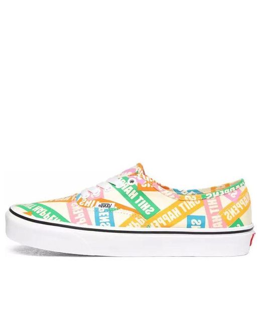 Vans Shit Happens Authentic for Men | Lyst