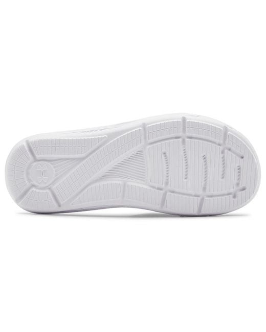 Under Armour White (Wmns) Ignite 9 Slide