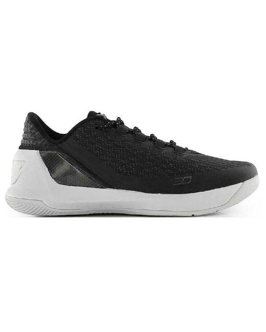 Under Armour Black Curry 3 Low for men