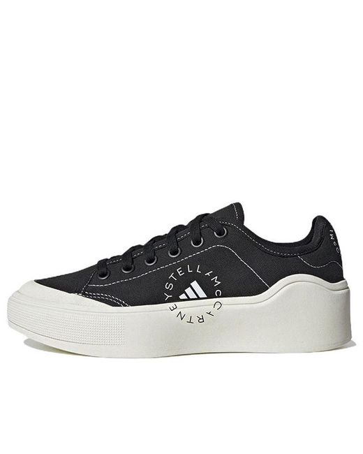Adidas Black By Stella Mccartney Court Shoes 'Core Off' for men