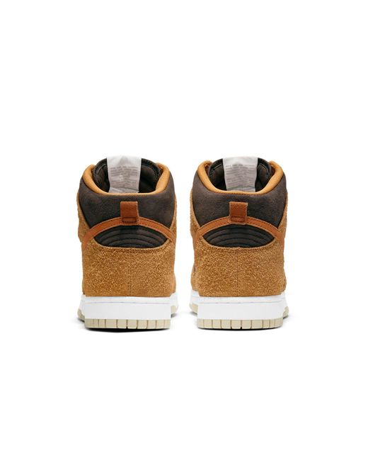 Nike Brown Dunk High Premium 'Dark Curry' for men