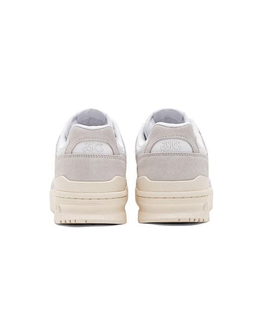 Asics White Ex89 Sportstyle Shoes 'Cream' for men