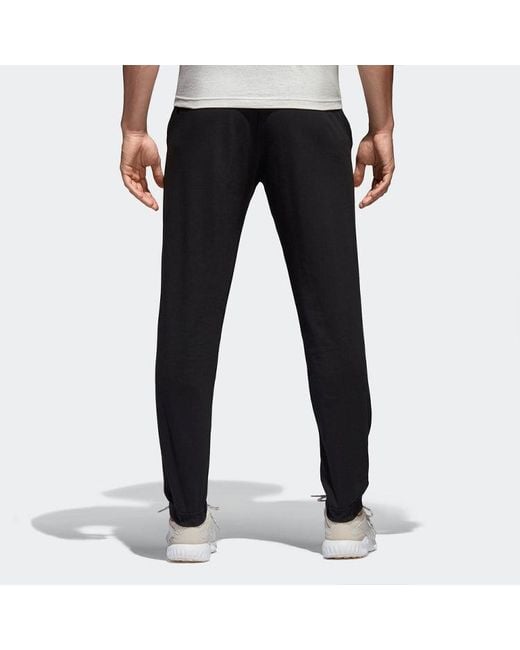 Adidas Black Sports Stylish Knit Long Pants/Trousers for men