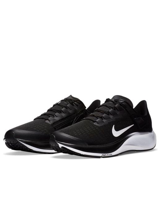 Nike Black Air Zoom Pegasus 37 Flyease for men