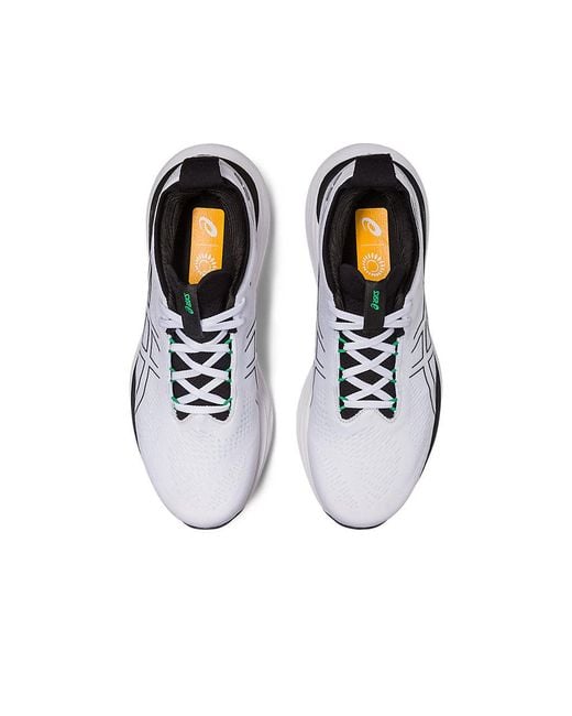Asics White Gel-nimbus 25 Running for men