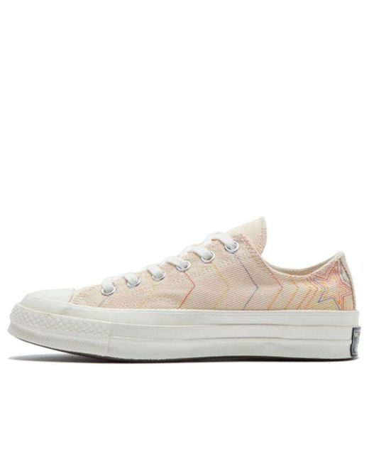 Converse White Chuck 70 Ox Light Bisque Pale Putty for men