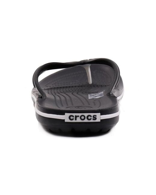 CROCSTM Black Beach Flip-Flops