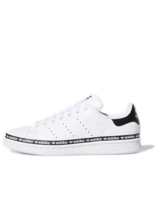 Adidas White (Wmns) Stan Smith 'Branding Strip'