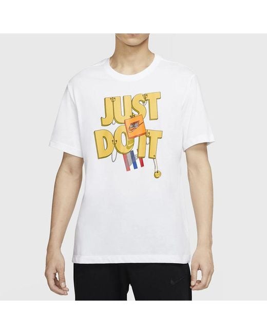 Nike White As Nk Dry Tee Franchise Jdi for men