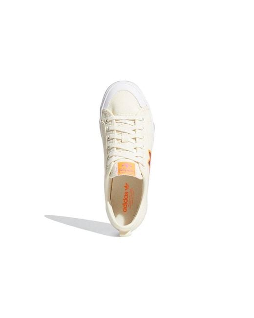 Adidas White (Wmns) Nizza Trefoil 'Creamy'