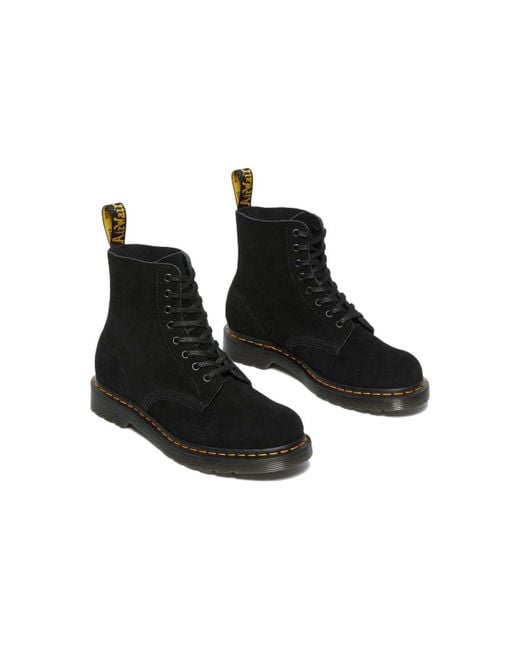 Dr. Martens Black (Wmns) Dr.Martens 1460 Pascal Suede Lace Up Boots E H Suede+E H Suede Mb'