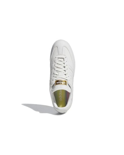 Adidas White Samba Spikeless Golf Se 'Crystal' for men