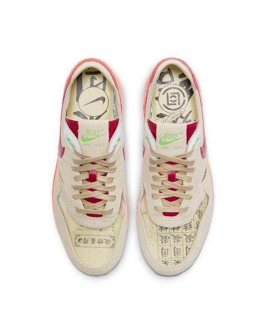 Nike Red X Clot Air Max 1 'Kiss Of Death' 2021 for men