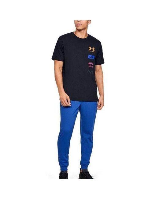 Under Armour Black Originators Of Performance Back Tee for men