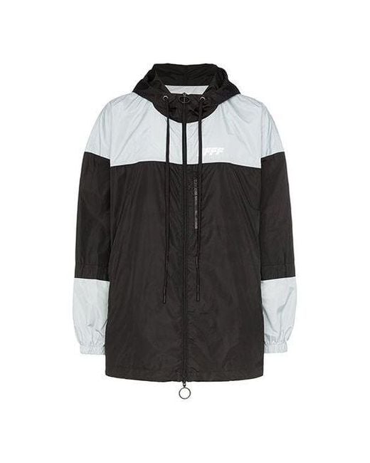 Off-White c/o Virgil Abloh Black Splicing Jacket for men