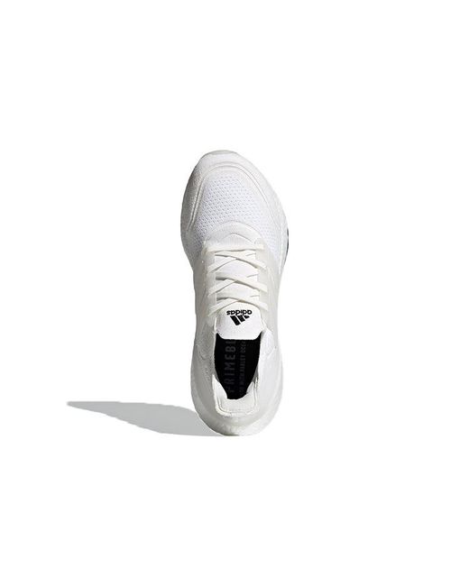 Adidas White Ultraboost 21 Primeblue 'Non Dyed' for men