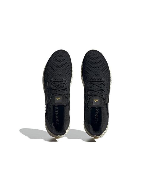 Adidas Black Ultra 4D Running Shoes 'Core' for men