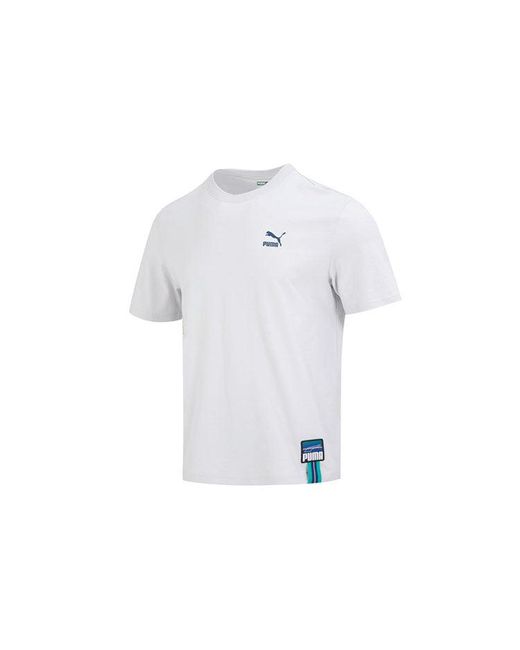 PUMA White Sportswear Logo Tee for men
