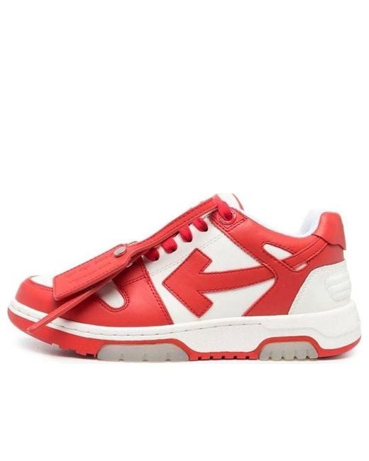 Off-White c/o Virgil Abloh Red (Wmns) Off-Court 3.0 Low-Tops Leisure Sneakers