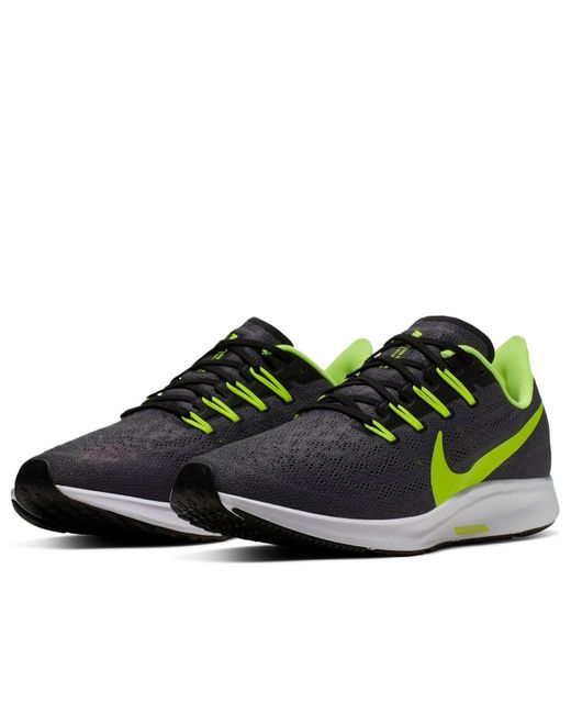 Nike Blue Air Zoom Pegasus 36 Gel 'Volt' for men