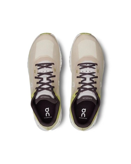 On Shoes Brown Cloudflow 4 'Zest Frost' for men