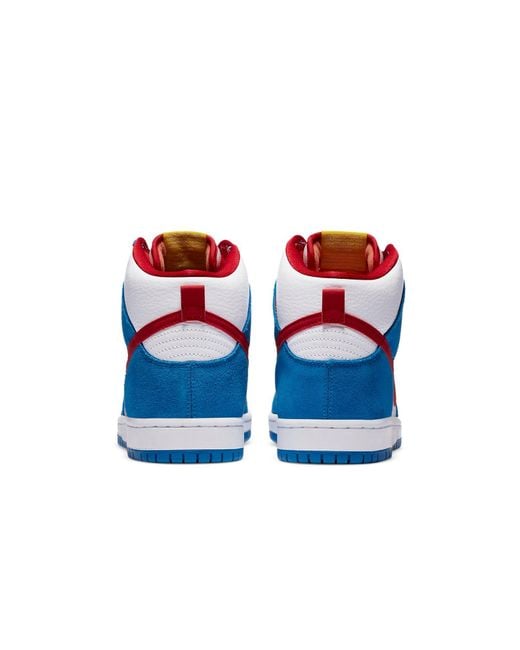 Nike Blue Sb Dunk High "Doraemon" Ci2692 400" for men