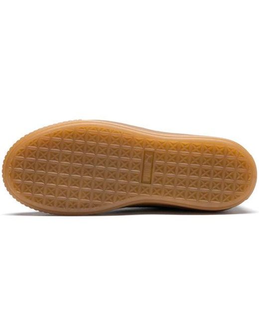 PUMA Blue (Wmns) Basket Platform Luxe