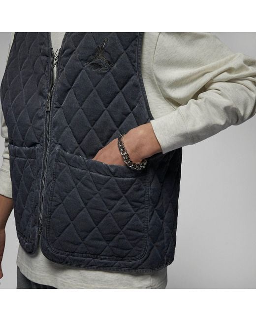Nike Blue Flight Heritage Vests for men