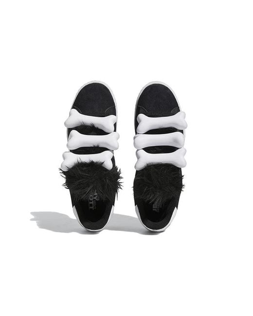 Adidas Black X Jeremy Scott Campus 80S 'Bones for men