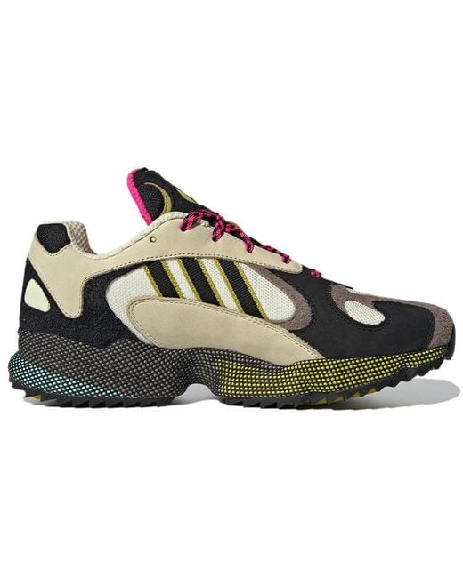 Adidas Brown Originals Yung-1 Shoes for men