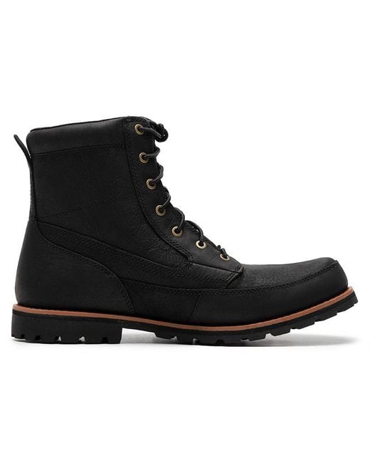 Timberland Black Attleboro 6 Inch Boot Full Grain' for men