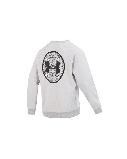 Under Armour White Cny Logo Long T-Shirt for men
