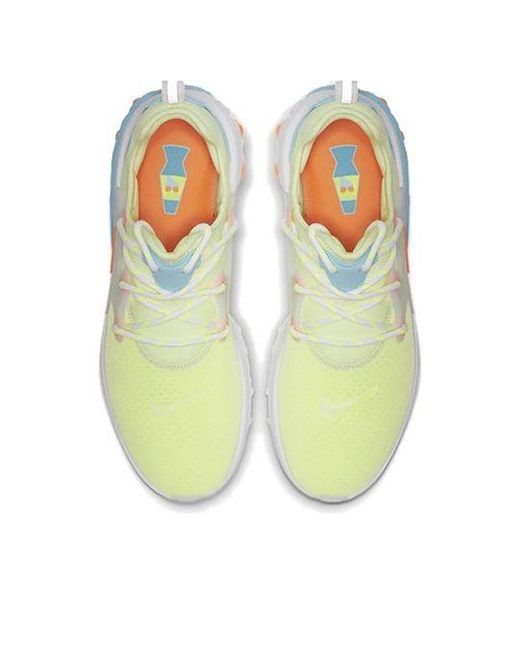 Nike White React Presto 'Psychedelic Lava' for men