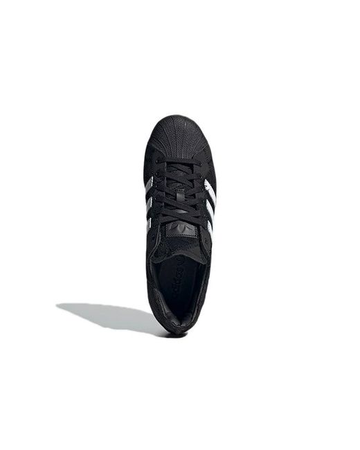 Adidas Blue X Atmos X Recouture Superstar 'Patchwork for men