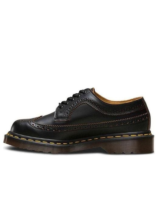 Dr. Martens Black Vintage 3989 Brogue for men