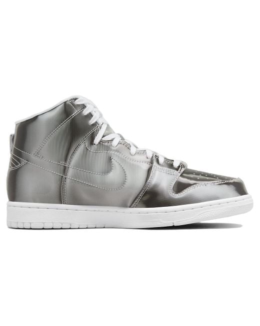 Nike Gray X Clot Dunk High 'Flux' for men