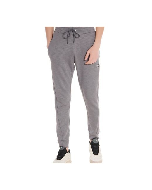 Nike Gray Small Label Knit Breathable Sports Long Pants for men