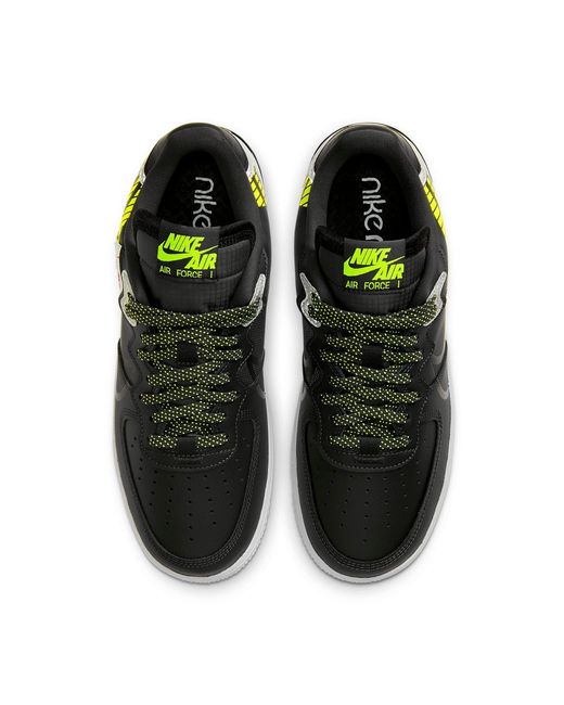 Nike Brown 3M X Air Force 1 React Lx 'Anthracite Volt' for men