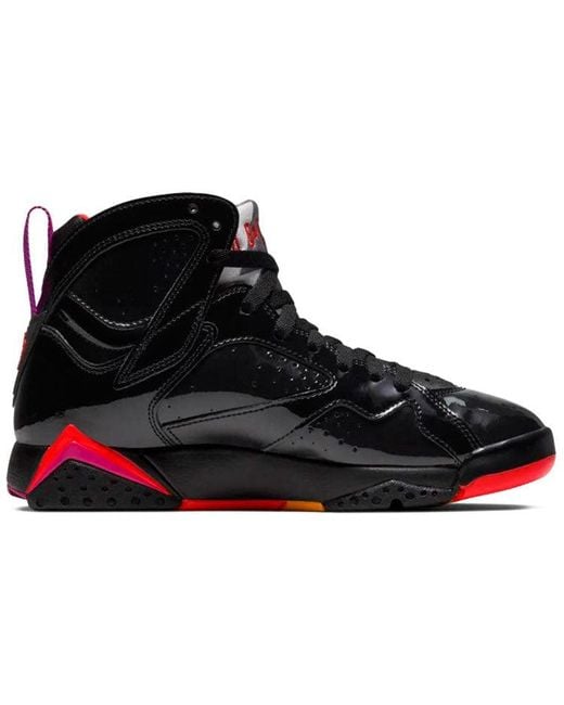 Nike Black (Wmns) 7 Retro Gloss'