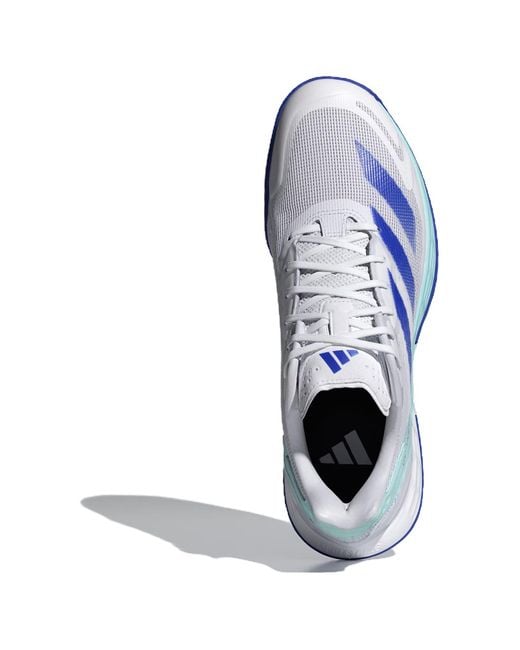 Adidas Blue Defiant Speed 2 Tennis Lucid Aqua' for men