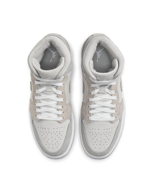 Nike Gray (Wmns) 1 Mid Se 'Particle'
